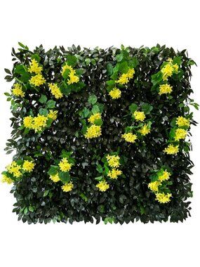 Expandable Privacy Screen for Balcony & Patio - Decorative Faux Ivy Fencing